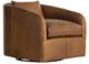 Four Hands Topanga Leather Swivel Chair-0