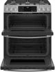 GE Profile™ 30" Fingerprint Resistant Stainless Steel Slide In Natural Gas Range-1