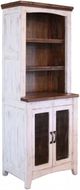 International Furniture Direct Pueblo White Brown/Weathered White Pier-0