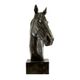 A & B Home Black Equine Sculpture-1