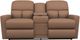 La-Z-Boy® Hawthorn Chestnut Manual Reclining Loveseat with Console-1