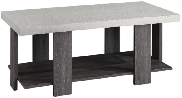 Crown Mark Boris 3-Piece Gray Occasional Table Set-3