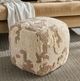 Nourison Home™ Mina Victory Lifestyle Beige Poufs-1