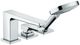 Hansgrohe Metropol Chrome 3-Hole Roman Tub Set Trim with Lever Handle-0