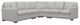La-Z-Boy® Meyer 5-Piece Ash Sectional-0