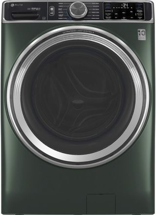 GE Profile™ 5.5 Cu Ft. Jade Green Front Load Washer