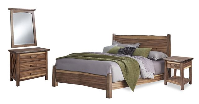 homestyles® Forest Retreat 4-Piece Brown King Bedroom Set-0