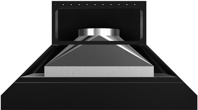Vent-A-Hood® 54" Black Euro-Style Wall Mount Range Hood-2
