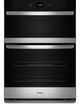 Whirlpool® 27" FingerPrint Resistant Stainless Steel Oven/Microwave Combination Electric Wall Oven-0