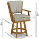 Chromcraft Customizable Cameron Counter Height Swivel Dining Stool-2