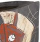 Currey & Company Artistic Black/Red Horse Medium Vase-3
