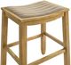 Armen Living Iyani 2-Piece Amber Glow/Twilight Taupe Barstool Set-5