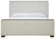 Signature Design by Ashley® Radkin Burnished Brown/Off-White Queen Upholstered Panel Bed-3