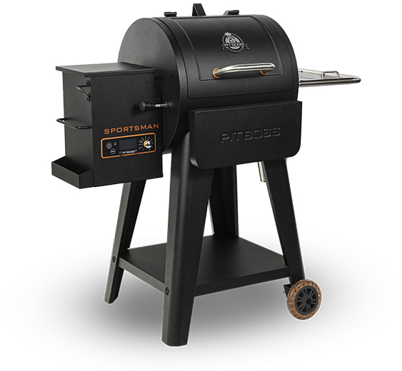 Pit Boss® Grills Sportsman Black Freestanding Wood Pellet Grill-1