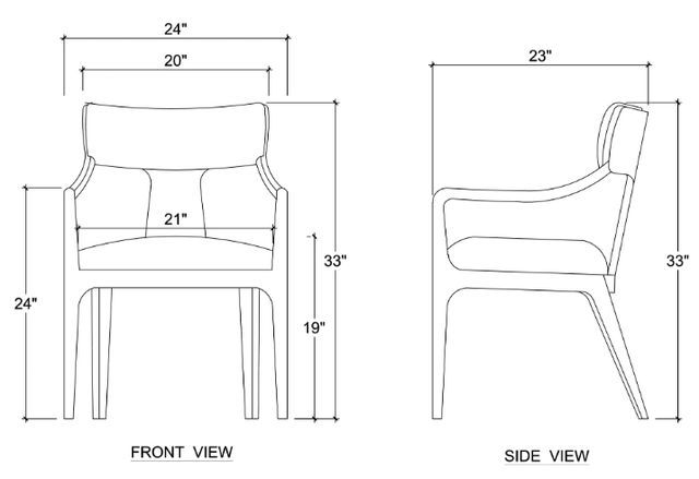Bramble Customizable Colorado Dining Chair-1