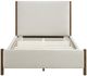 Mazin Furniture Julian Eastern King Caramel Oak Platform Bed-3