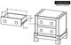 International Furniture Direct Atenas Brown Nightstand-2