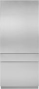 Monogram® 30" Stainless Steel Right Hinge Column Refrigerator Door Panel Kit-0