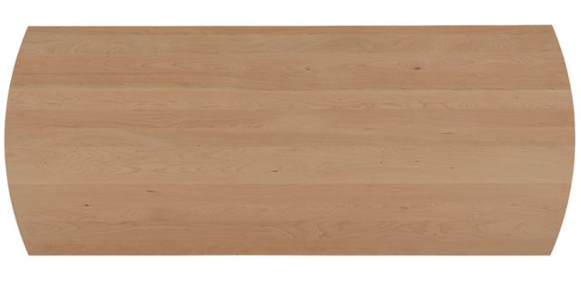 LM Co Home By Vaughan-Bassett Crafted Cherry by Ben & Erin Napier Bleached Cherry 72" Surfboard Dining Table-3