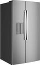 GE® 36" 27.7 Cu. Ft. Fingerprint Resistant Stainless Side-By-Side Refrigerator with LED Light Walls and Extra Tall Dispenser-3