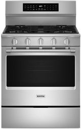 Maytag® 30" Fingerprint Resistant Stainless Steel Freestanding Gas Range