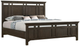 Intercon Hawthorne Burnished Clay King Panel Standard Bed-1
