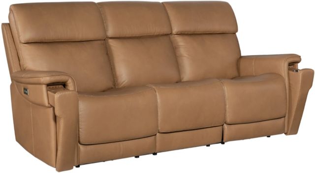 Hooker® Furniture MS Lyra Sahara Sandalwood Power Reclining Sofa with Power Headrest-4