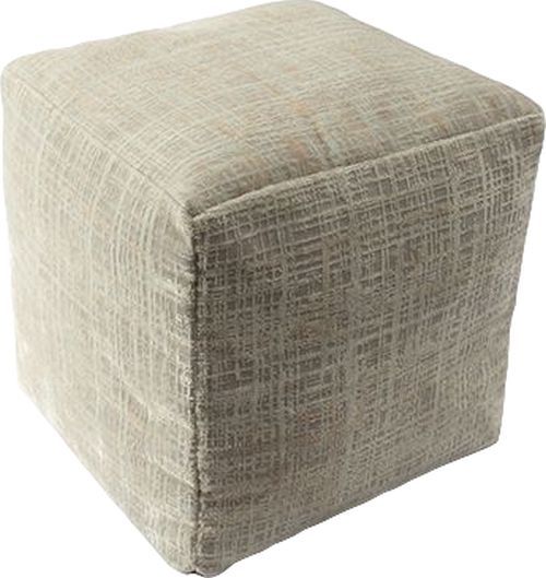 LR Home Beige Pouf -2