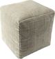 LR Home Beige Pouf -2