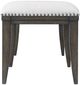 Riverside Furniture Forsyth Beige/Toasted Peppercorn Upholstered Bench-2