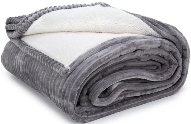 CordaRoy's® Gray XXL Throw Blanket-1