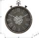 Horloge murale mécanique à engrenages de 24 po de Monarch Specialties Inc. - Gris-3