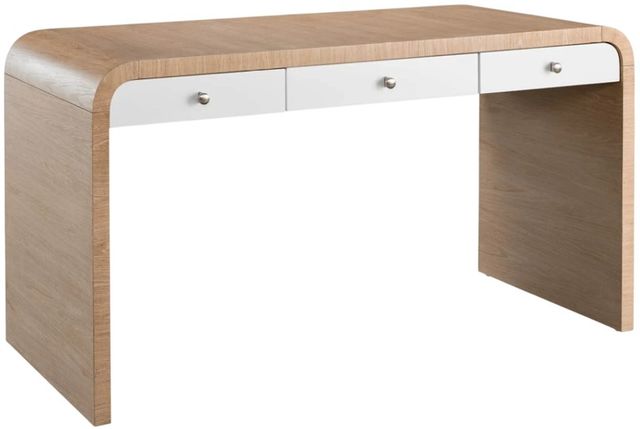 Universal Explore Home™ Modern Nomad White Oak Desk-0