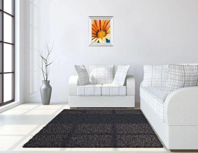 Classy Art Wild Flower by D’Aguiar Mirror Framed Wall Art-2