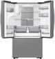 Samsung 36 in. 31.0 Cu. Ft. Fingerprint Resistant Stainless Steel Freestanding French Door Refrigerator-4