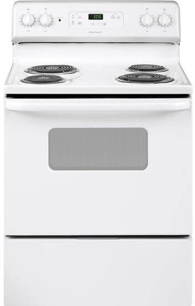 Crosley® Conservator® 30" White Freestanding Electric Range-0