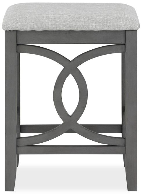 New Classic® Home Furnishings Bella Gray Counter Stool-3
