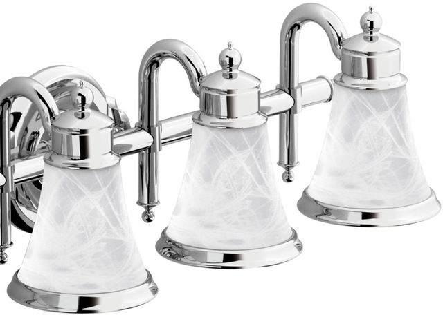 Moen® Waterhill® Chrome Four Globe Bath Light-1