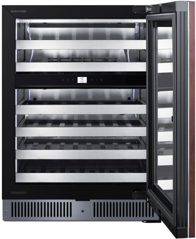 Summit® 24" Panel Ready Built-In Wine Cooler-2