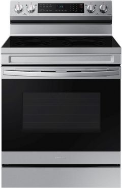 Samsung 30" Fingerprint Resistant Stainless Steel Freestanding Electric Range