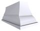 Vent-A-Hood® Designer Series 66" White Island Range Hood-4