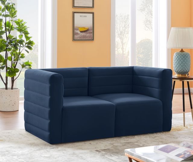 Meridian Furniture Quincy Navy Modular Sofa-2
