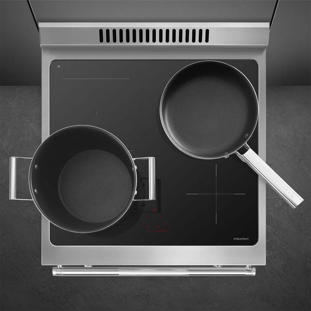 Smeg Professional Series 24" Stainless Steel Pro Style Induction Range-2