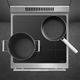 Smeg Professional Series 24" Stainless Steel Pro Style Induction Range-2