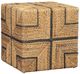 Furniture Classics Woven Fox Honey/Walnut Cube Table-0