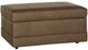 Smith Brothers Customizable 900 Leather Storage Ottoman with Baseband-0