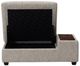 Palliser® Furniture Customizable Laguna Storage Ottoman with Table-4