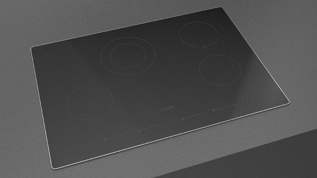 Fulgor Milano® 700 Series 30" Glossy Black Electric Cooktop-2