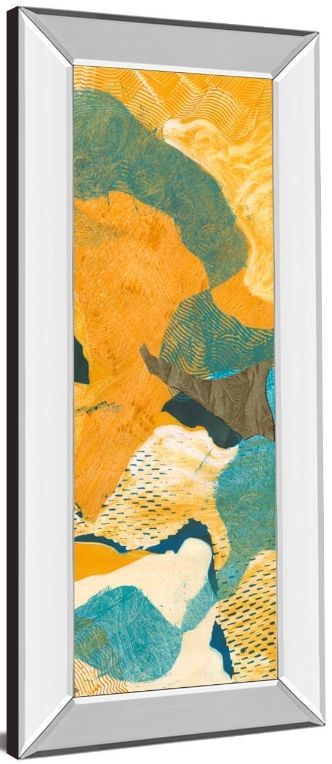 Classy Living Carolyn Roth Mountain Shapes Il 18"W Wall Art-3