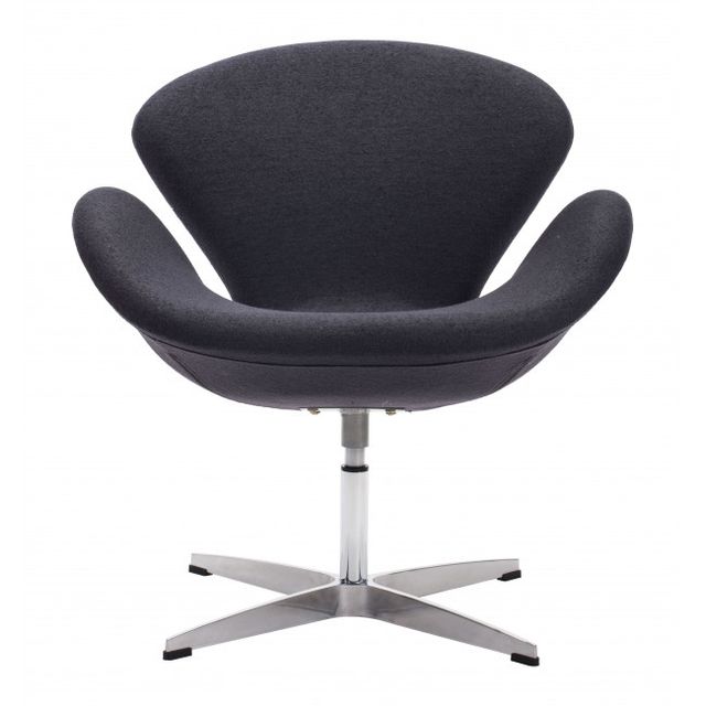 Zuo® Modern Pori Gray Occasional Chair-2